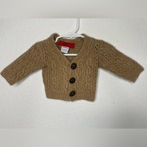 Spencer Vladimir sweater baby 100% cashmere with dog buttons